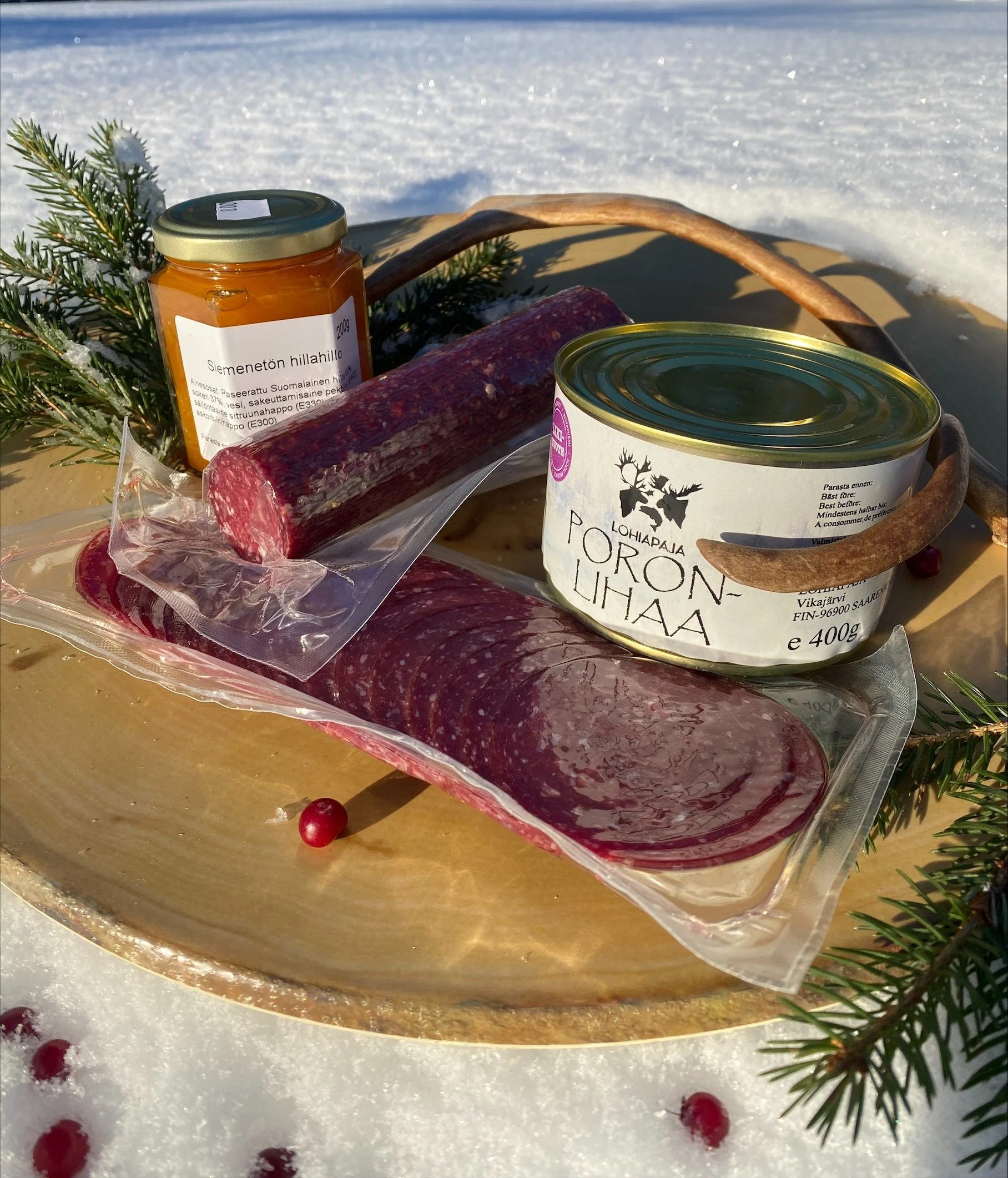 Lohiapajan selviytymispakkaus / Kulinaristin kiusaus