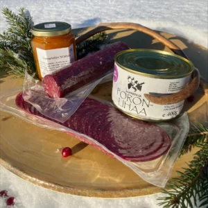 Lohiapajan selviytymispakkaus / Kulinaristin kiusaus